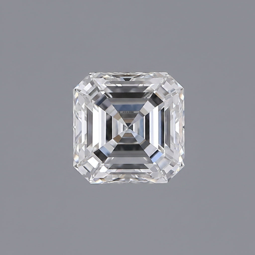 Diamante coltivato in laboratorio Asscher da 1,05 carati, VVS1/E