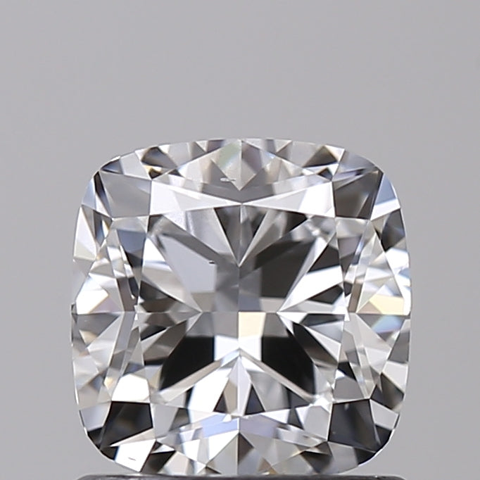 1.05 Carat Cushion Cut Lab Grown Diamond VS2 E