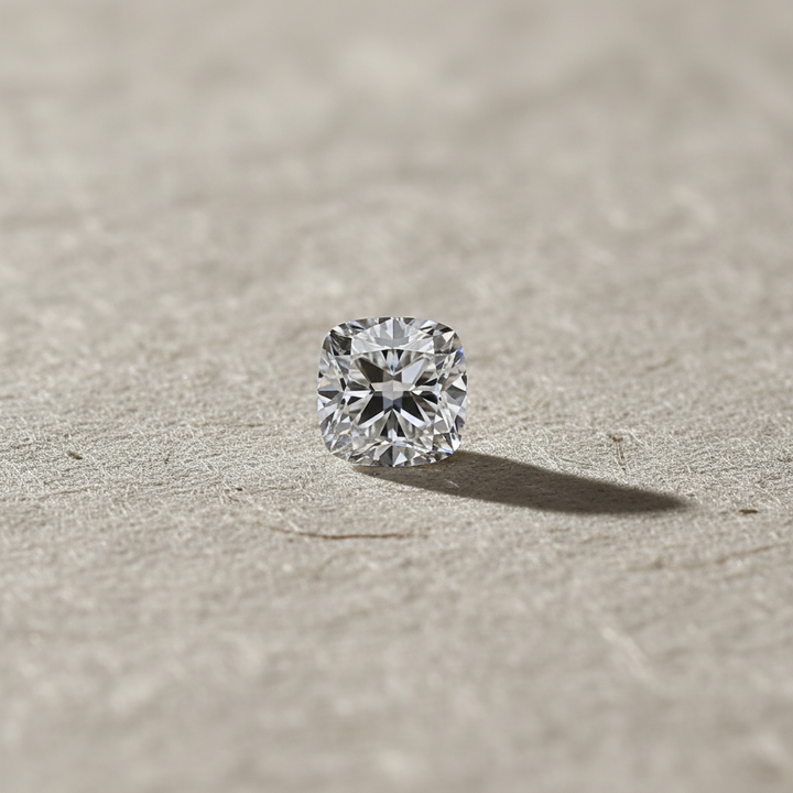 1.05 Carat Cushion Cut Lab Grown Diamond, VS2/E