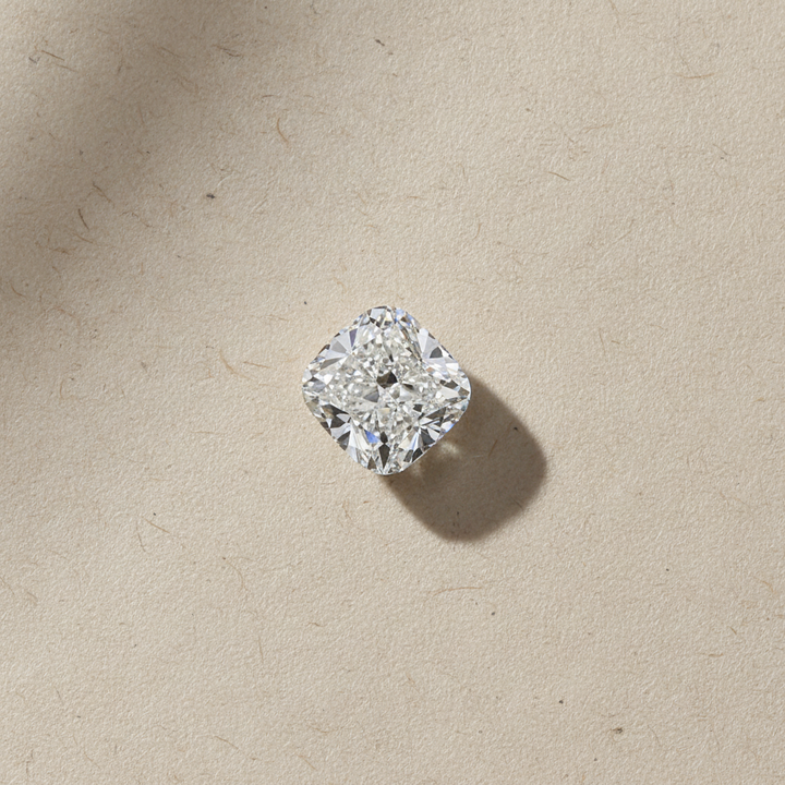 1,05 Karat kissengeschliffener, im Labor gezüchteter Diamant, VVS2/D