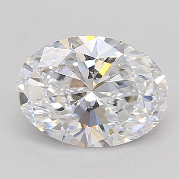 Diamante cultivado en laboratorio de talla ovalada de 1,05 quilates VVS2 D