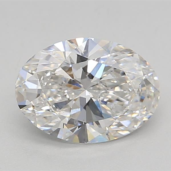 Diamante ovalado cultivado en laboratorio de 1,05 quilates VS1 E
