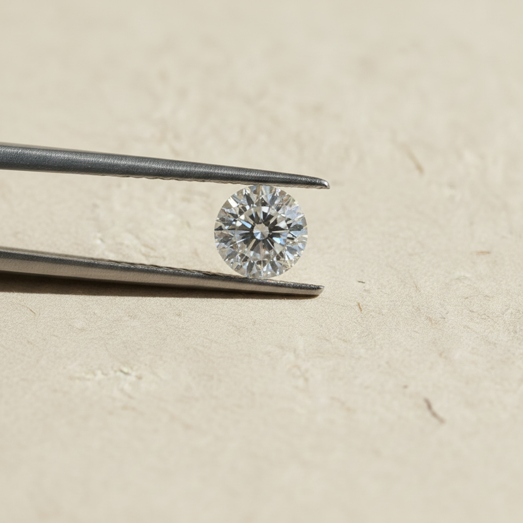 1.05 Carat Portuguese Cut Lab Grown Diamond, VVS2/F