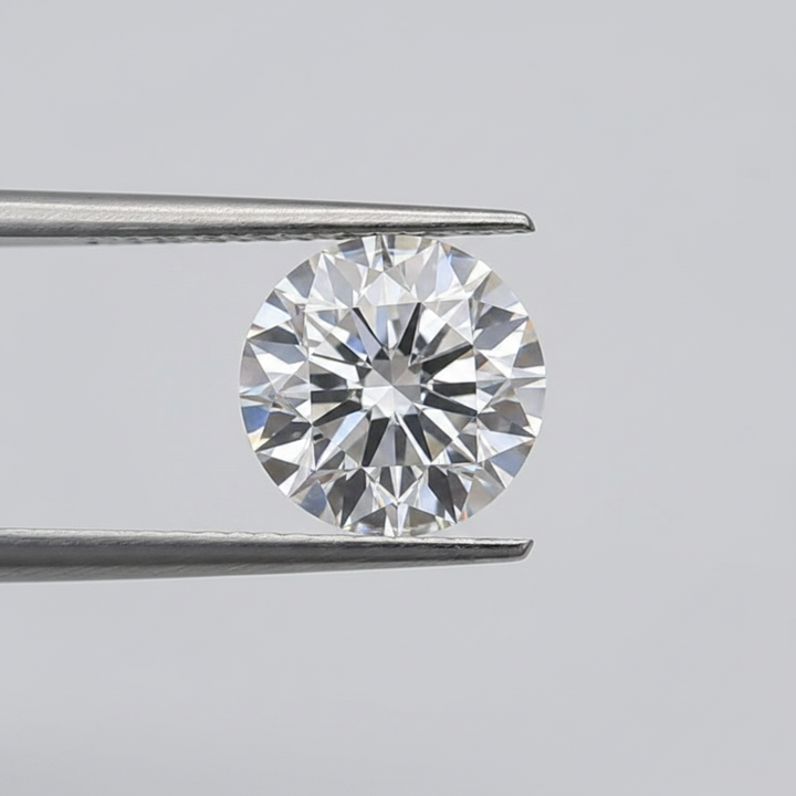 1,05 karaat ronde laboratoriumgekweekte diamant, IF/E