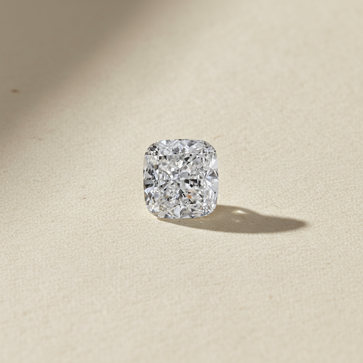 Diamant cultivé en laboratoire taille coussin de 1,06 carat, VVS2/D