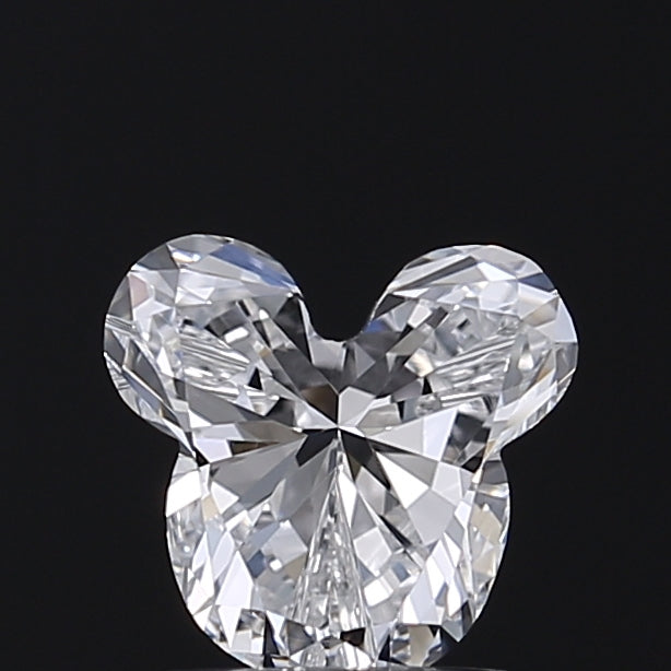 1.06 Carat Mickey Mouse Shaped Lab Grown Diamond VVS2 D Color – Unique Fancy Shape Loose Diamond