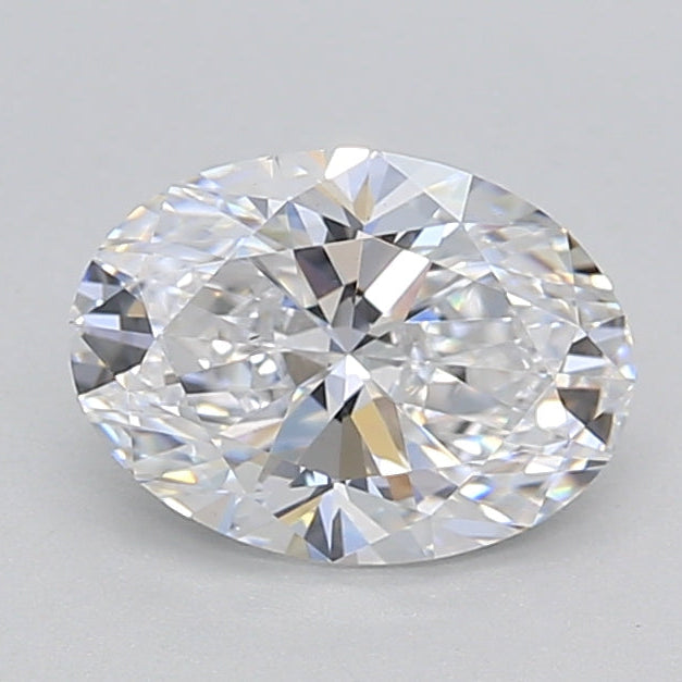 Diamante cultivado en laboratorio de talla ovalada de 1,06 quilates VS1 D