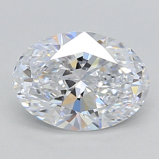 Diamante cultivado en laboratorio de talla ovalada de 1,06 quilates VS1 D