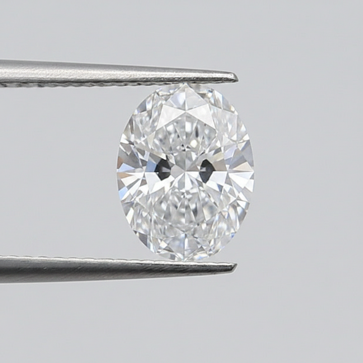 1,06 karaat ovaal geslepen laboratoriumdiamant, VS1/D
