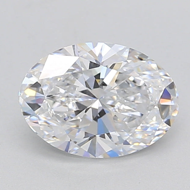 Diamante cultivado en laboratorio de talla ovalada de 1,06 quilates VVS2 D