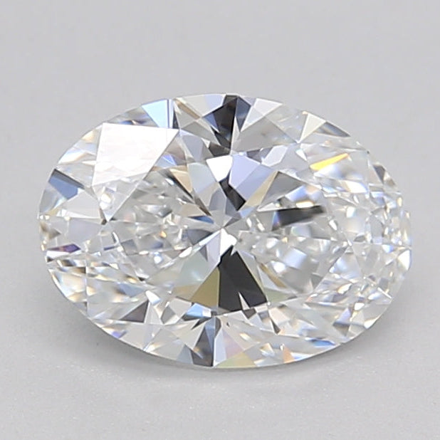 Diamante cultivado en laboratorio de talla ovalada de 1,06 quilates VVS2 D