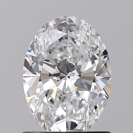 Diamante cultivado en laboratorio de talla ovalada de 1,06 quilates VVS2 D