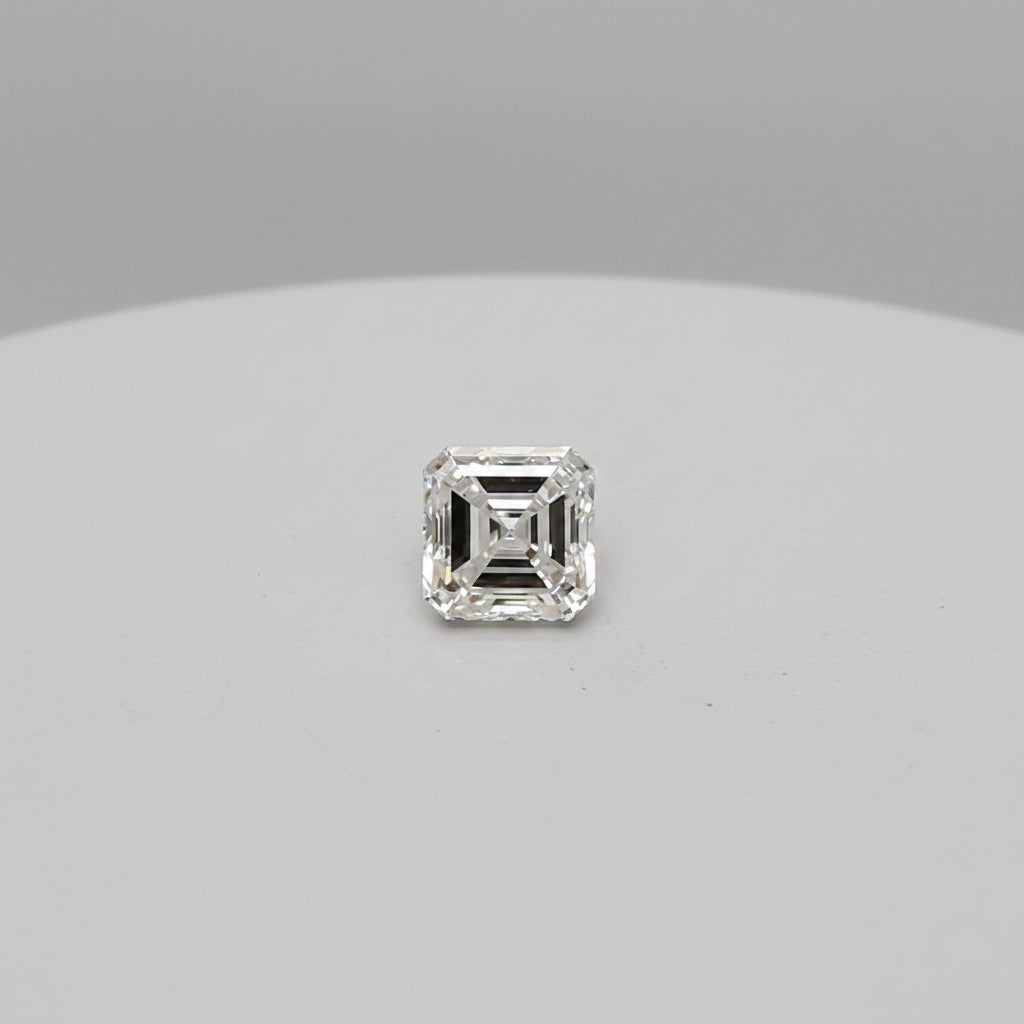 1.07 Carat Asscher Lab Grown Diamond, VS1/E