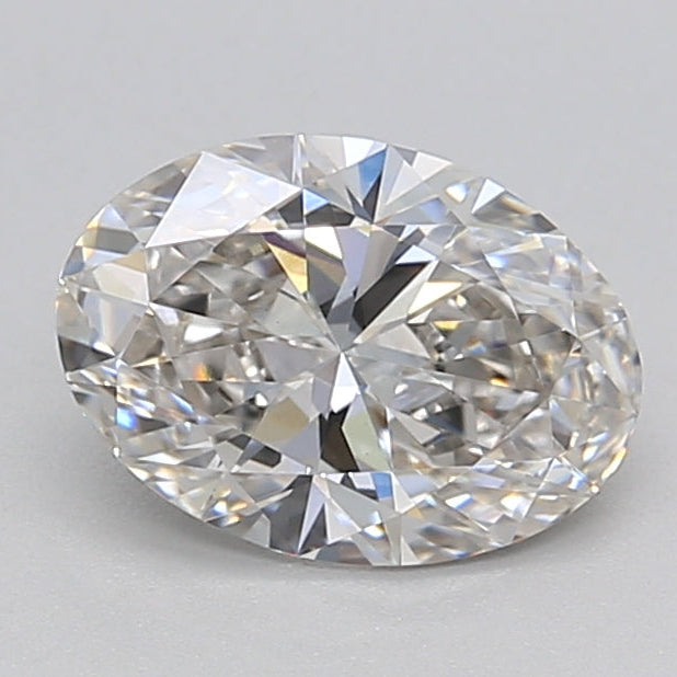 1.08 Carat Oval Cut Lab Grown Diamond VVS2 H