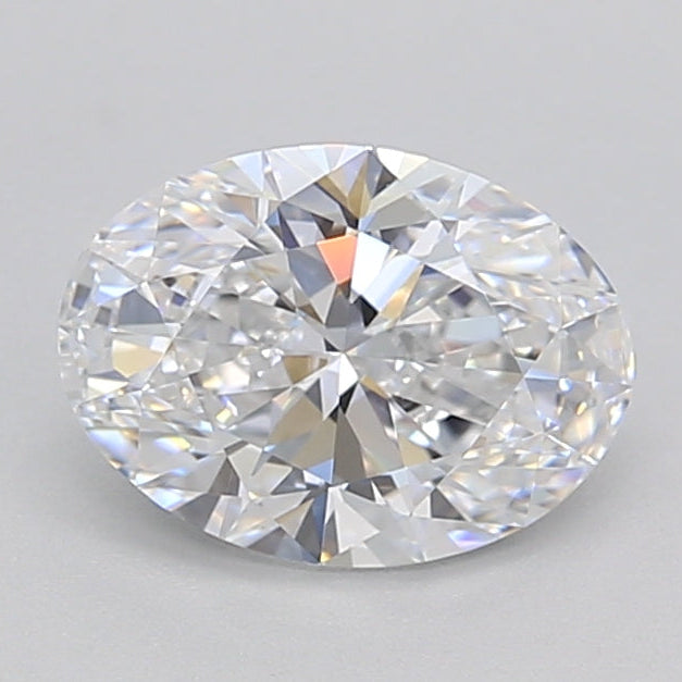 Diamante cultivado en laboratorio de talla ovalada de 1,09 quilates VS1 D