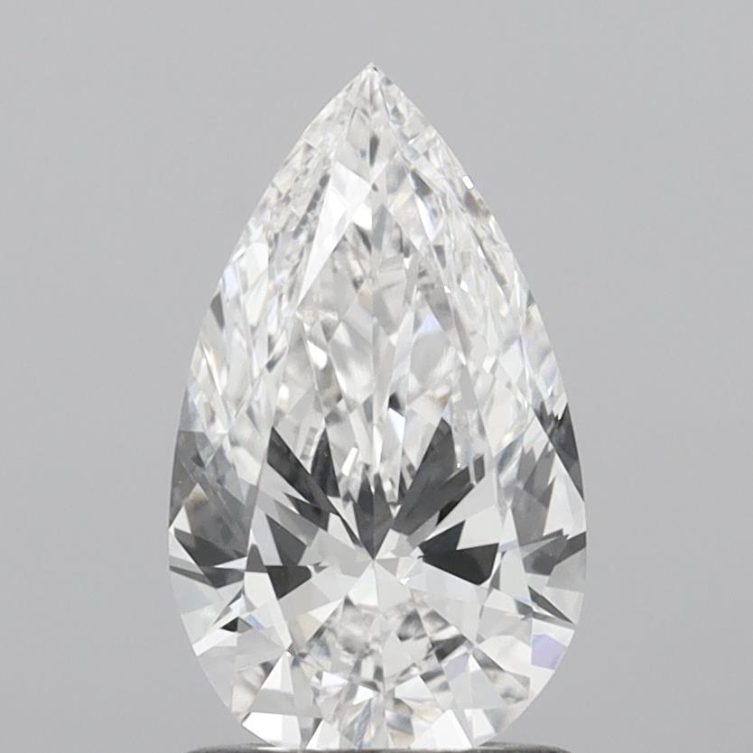 1.09 Carat Pear Cut Lab Grown Diamond VVS2E