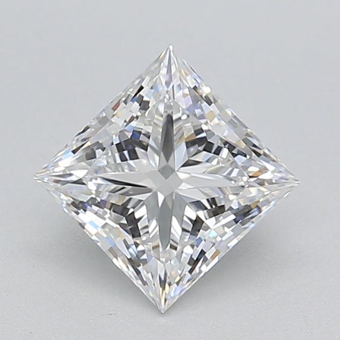 Diamante coltivato Princess Lab da 1,09 carati VVS1 D