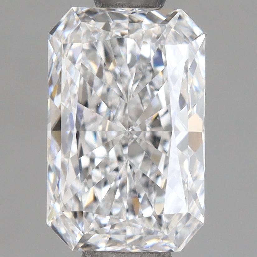 Diamante coltivato in laboratorio con taglio radiante da 1,09 carati VVS1 D