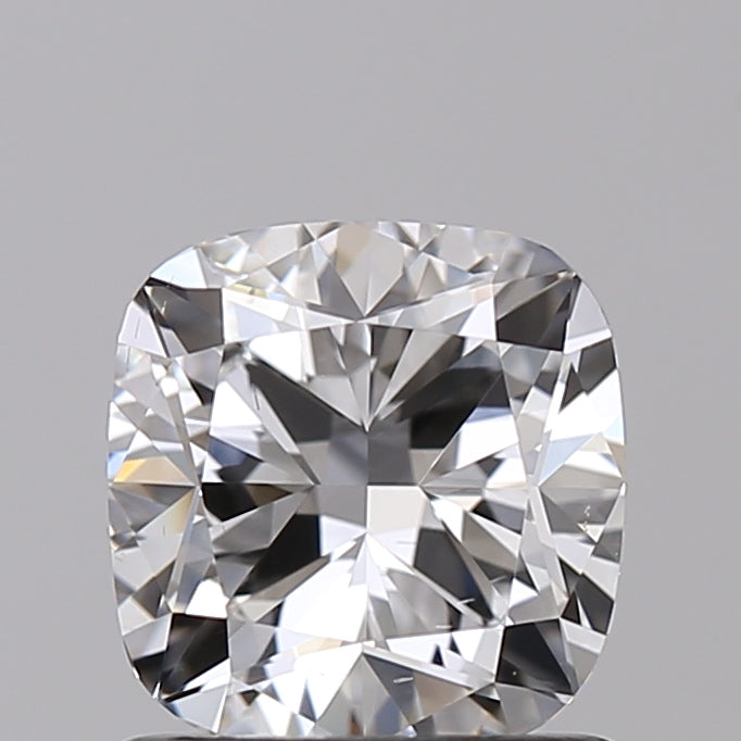 1.0 Carat Cushion Cut Lab Grown Diamond VS2 E