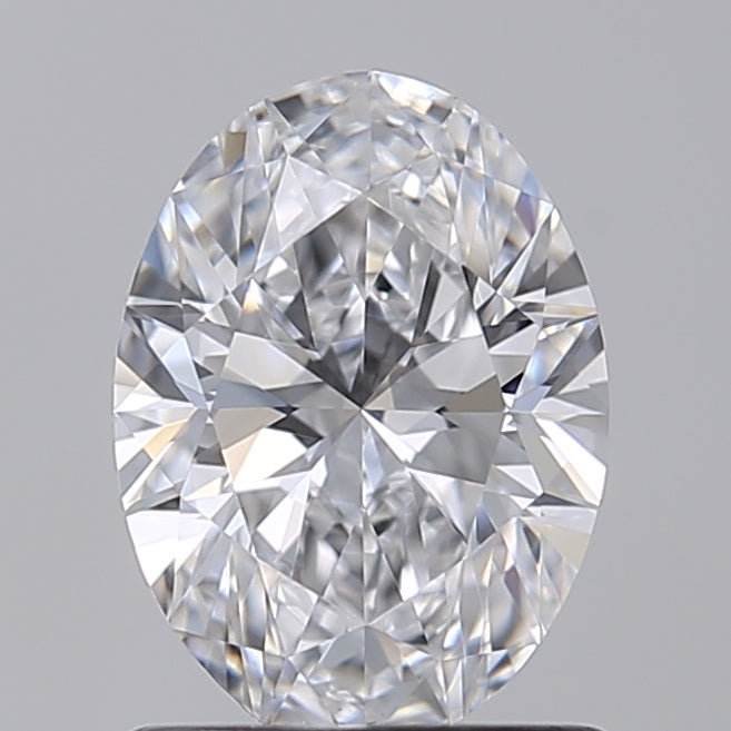 1.0 Carat Oval Cut Lab Grown Diamond VVS2 D