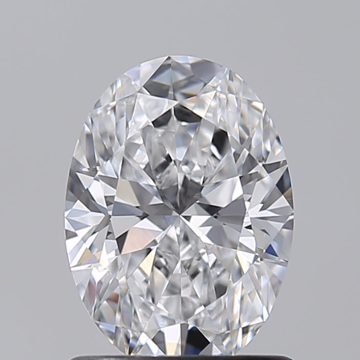 1.0 Carat Oval Cut Lab Grown Diamond VVS2 D