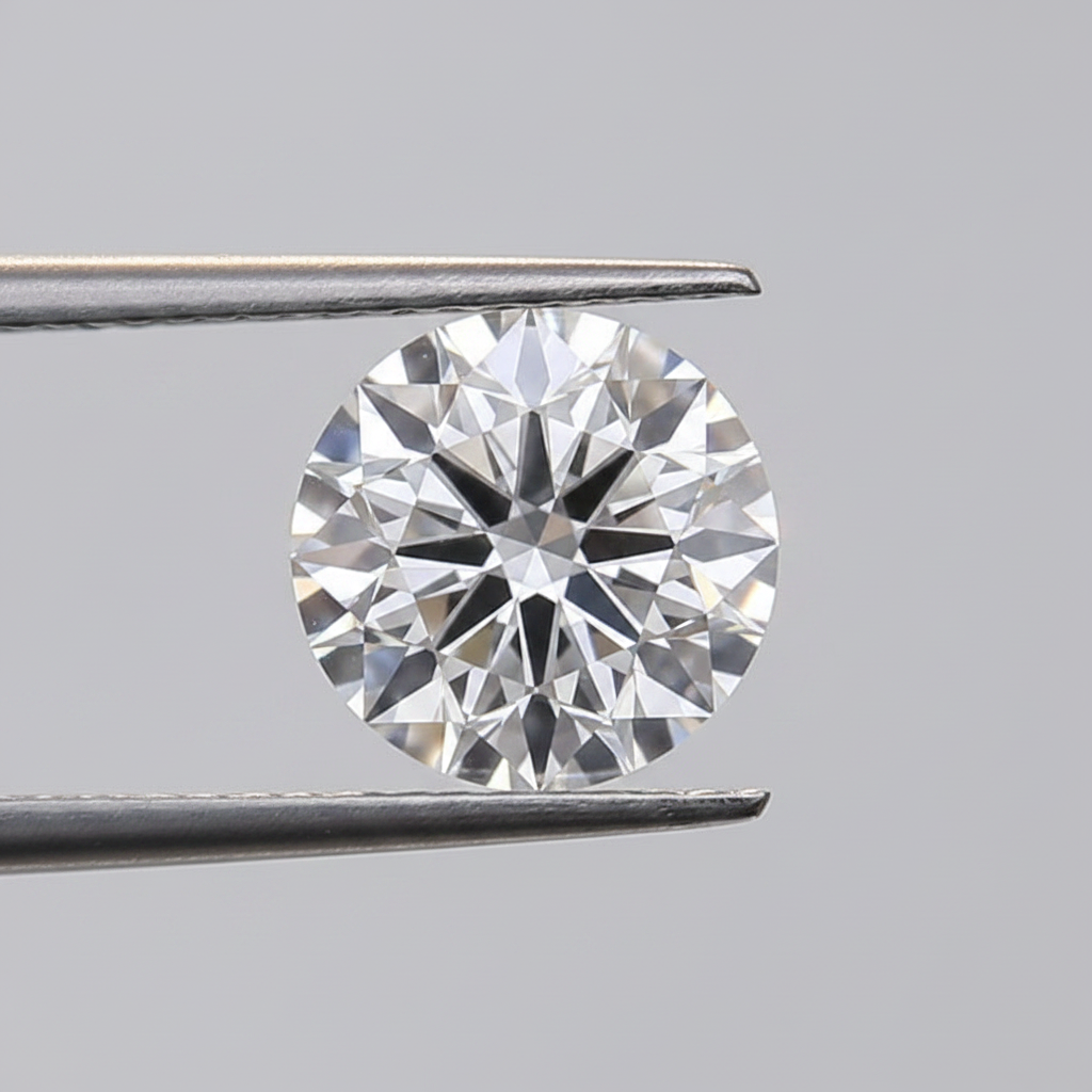 1.00 Ct F Color VVS2 Round Cut HPHT Lab Grown Diamond Variation Certified