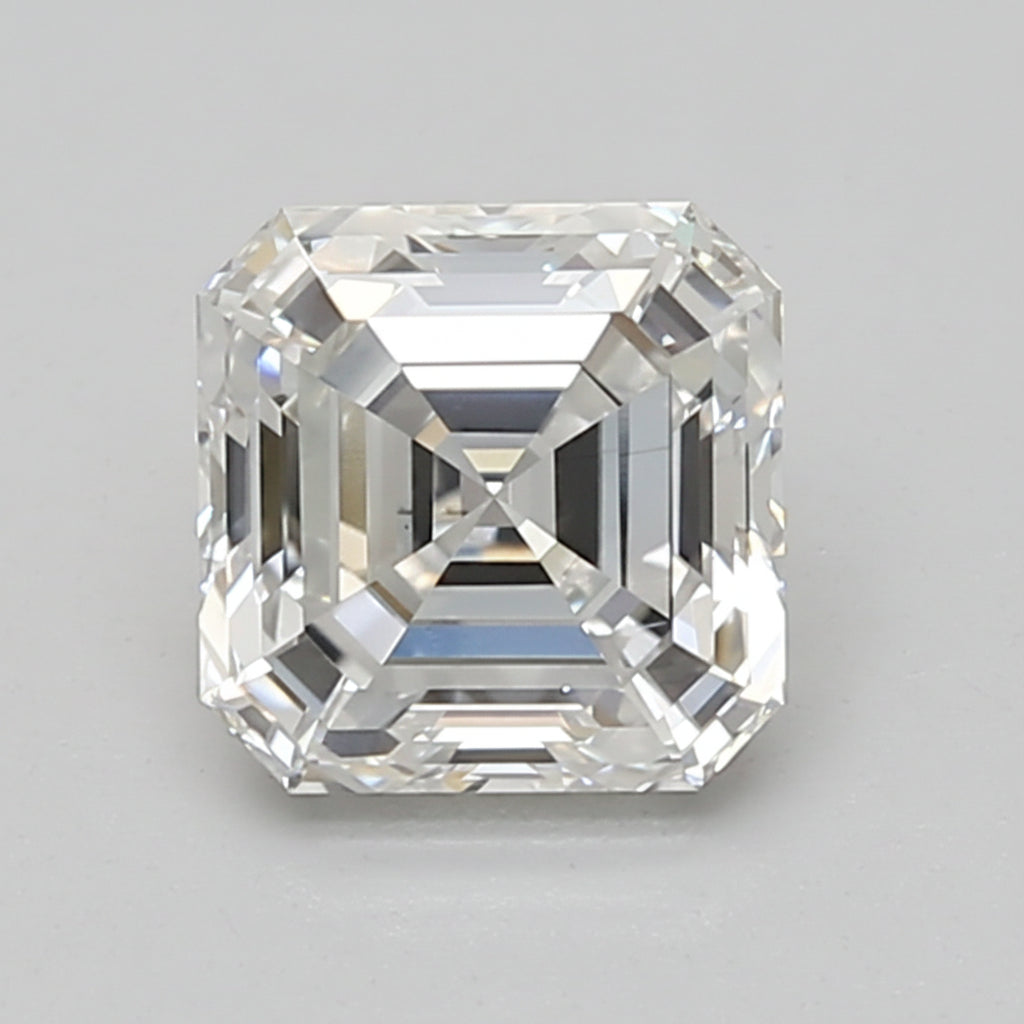 Diamant cultivé en laboratoire Asscher de 1,10 carat, VS1/D