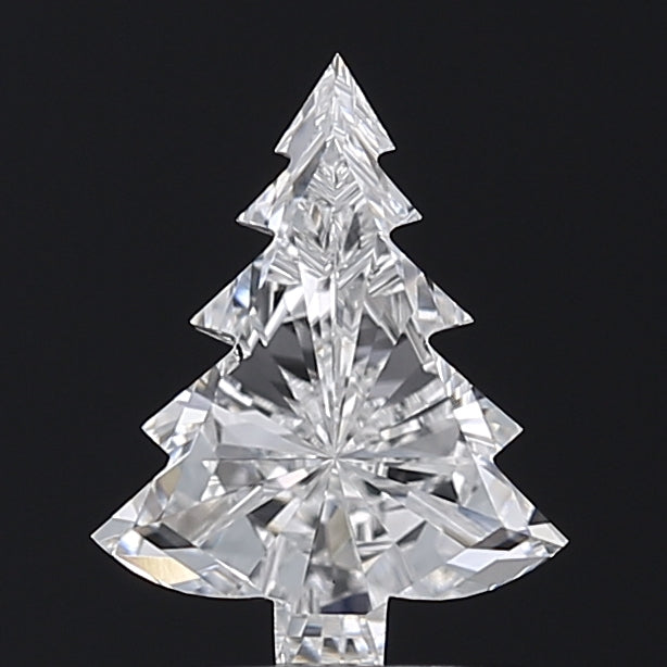 1.10 Carat Christmas Tree Shaped Lab Grown Diamond VS1 E Color – Unique Fancy Shape Loose Diamond