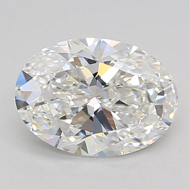 1.11 Carat Oval Cut Lab Grown Diamond SI1 F