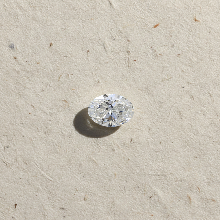 1,11 karaat ovaal geslepen laboratoriumdiamant, VS1/E