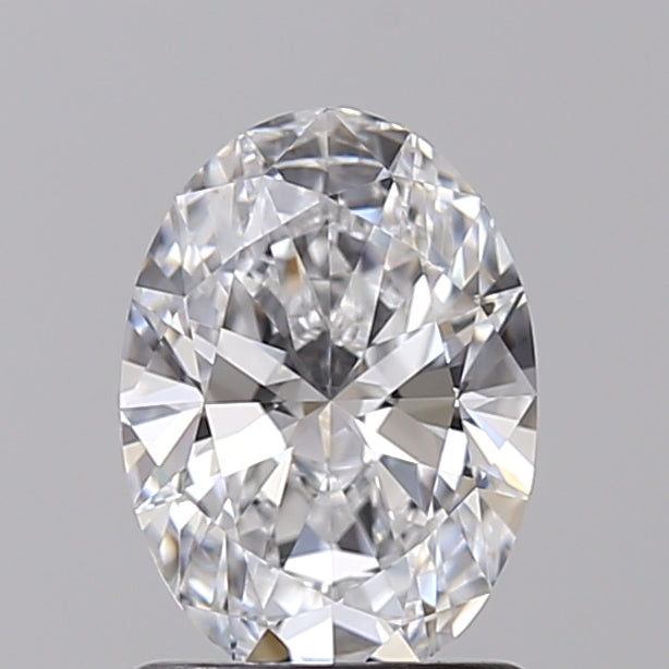 1.11 Carat Oval Cut Lab Grown Diamond VVS1 D