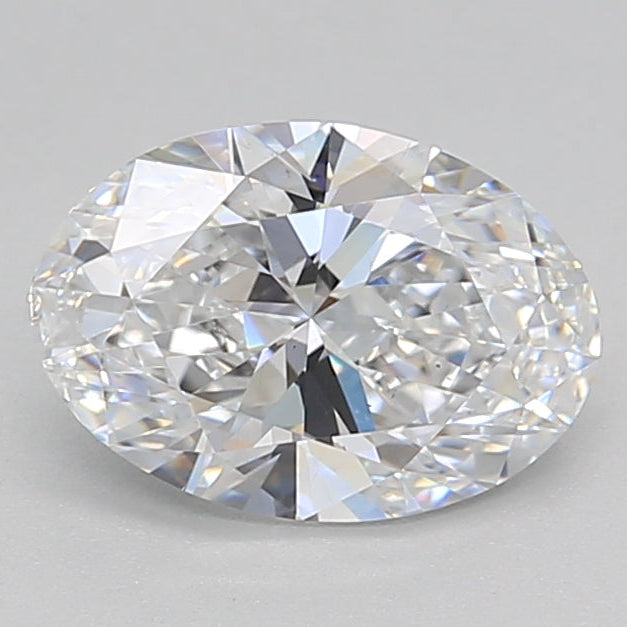 1.24 Carat Oval Cut Lab Grown Diamond VS2 D