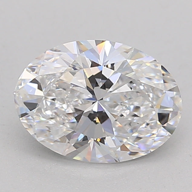 1,24 karaat ovaal geslepen laboratoriumdiamant VVS1 D