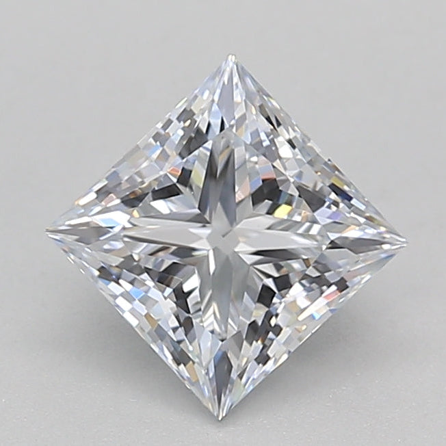 Diamante cultivado en laboratorio Princess VVS2 F de 1,24 quilates