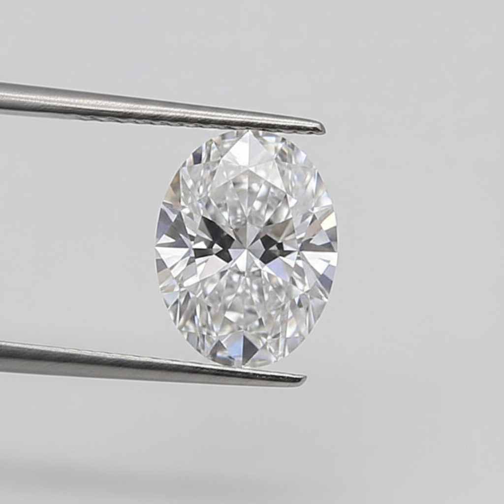 1.26 Carat Oval Cut D VS1 IGI Certified Lab Grown Diamond