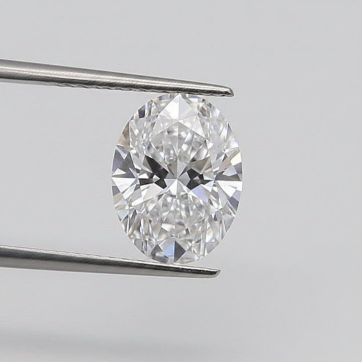 1.26 Carat Oval Cut D VS1 IGI Certified Lab Grown Diamond