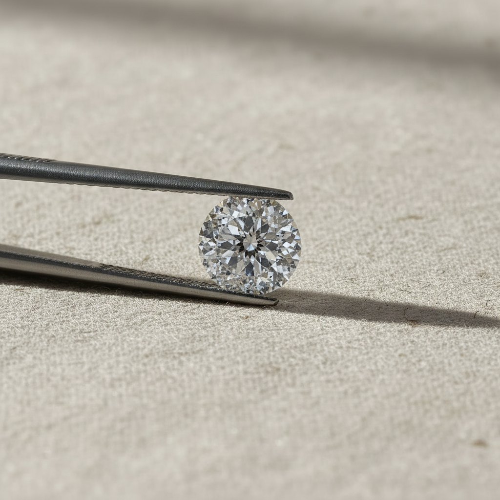 1.26 Carat Portuguese Cut Lab Grown Diamond, VVS2/D