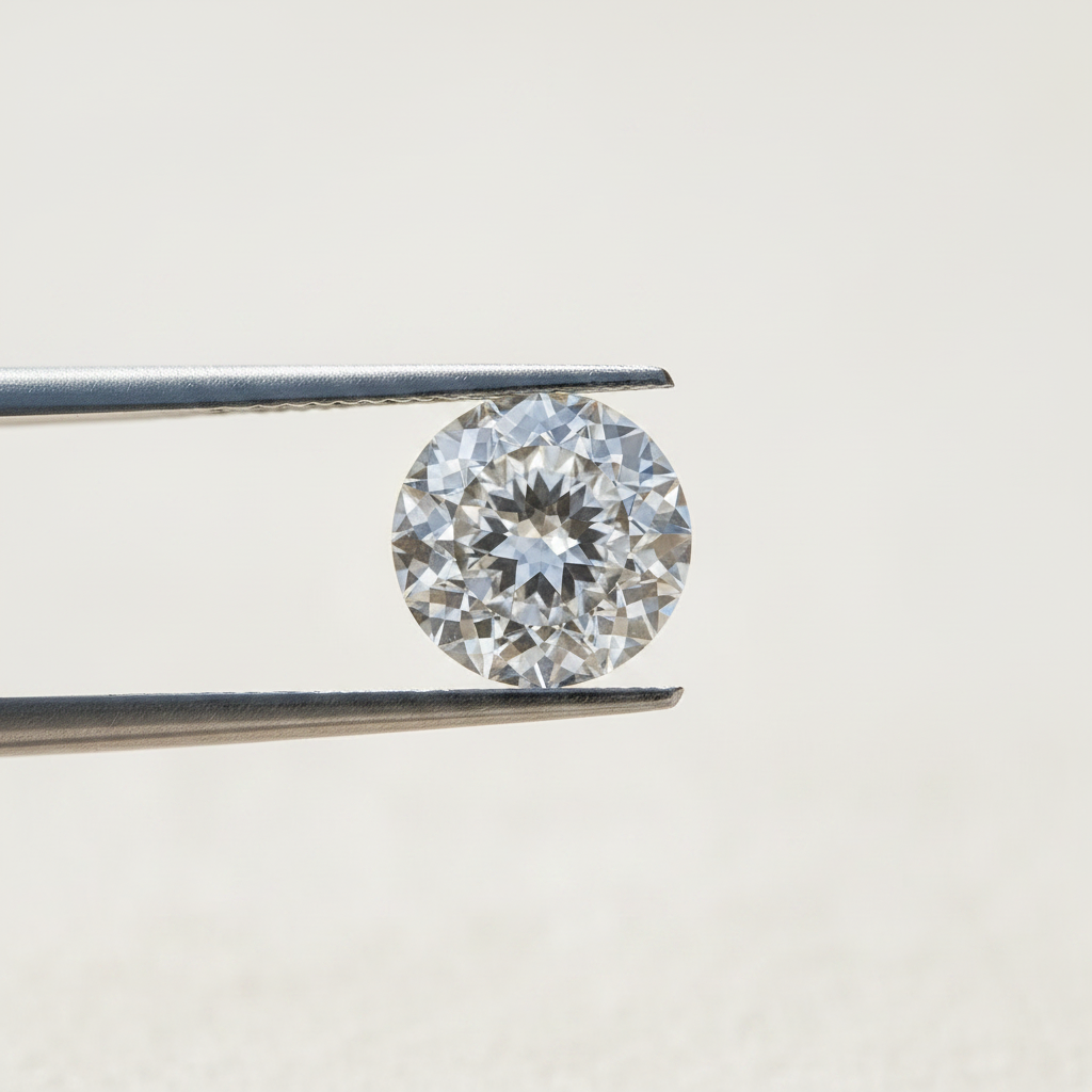 1.29 Carat Portuguese Cut Lab Grown Diamond, VVS2/E