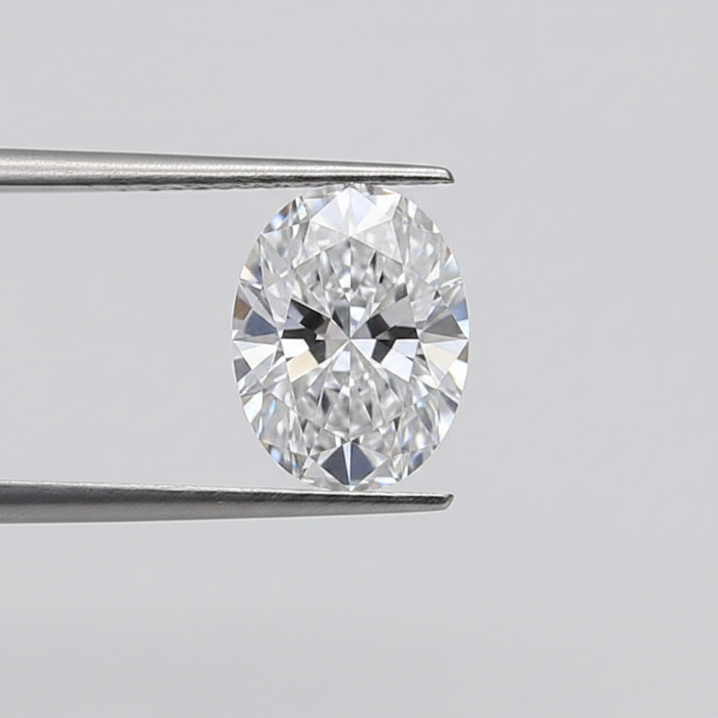 1.31 Carat Oval Cut D VS1 IGI Certified Lab Grown Diamond