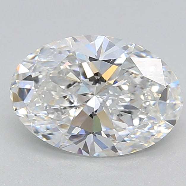 1.34 Carat Oval Cut Lab Grown Diamond VS2 E