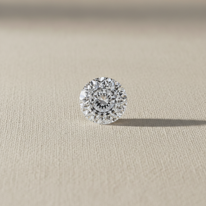 1,34 Karat portugiesischer, im Labor geschliffener Diamant, VVS2/E