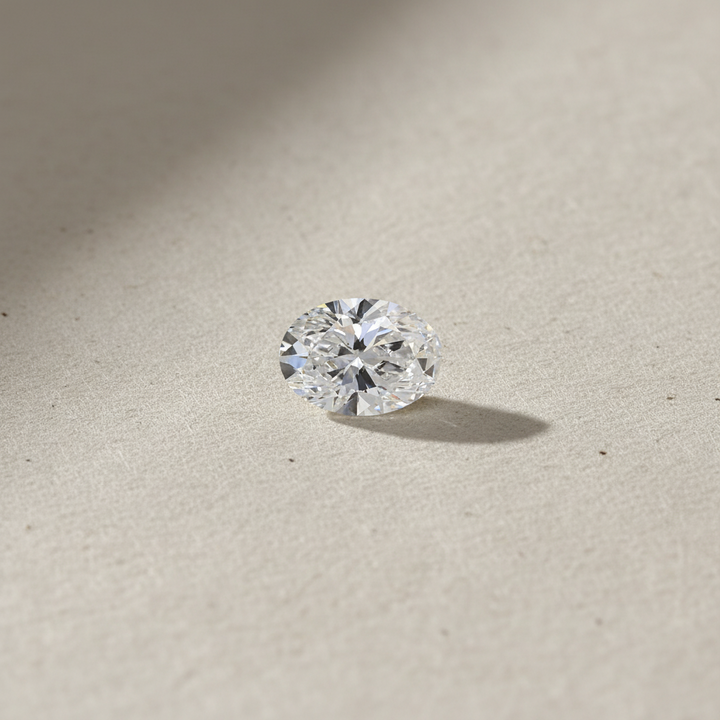 1.35 Carat Oval Cut E VS1 HPHT Lab Grown Diamond