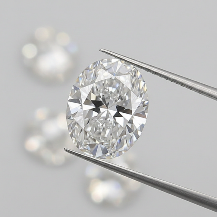 1.36 Carat Oval Cut D VS1 IGI Certified Lab Grown Diamond