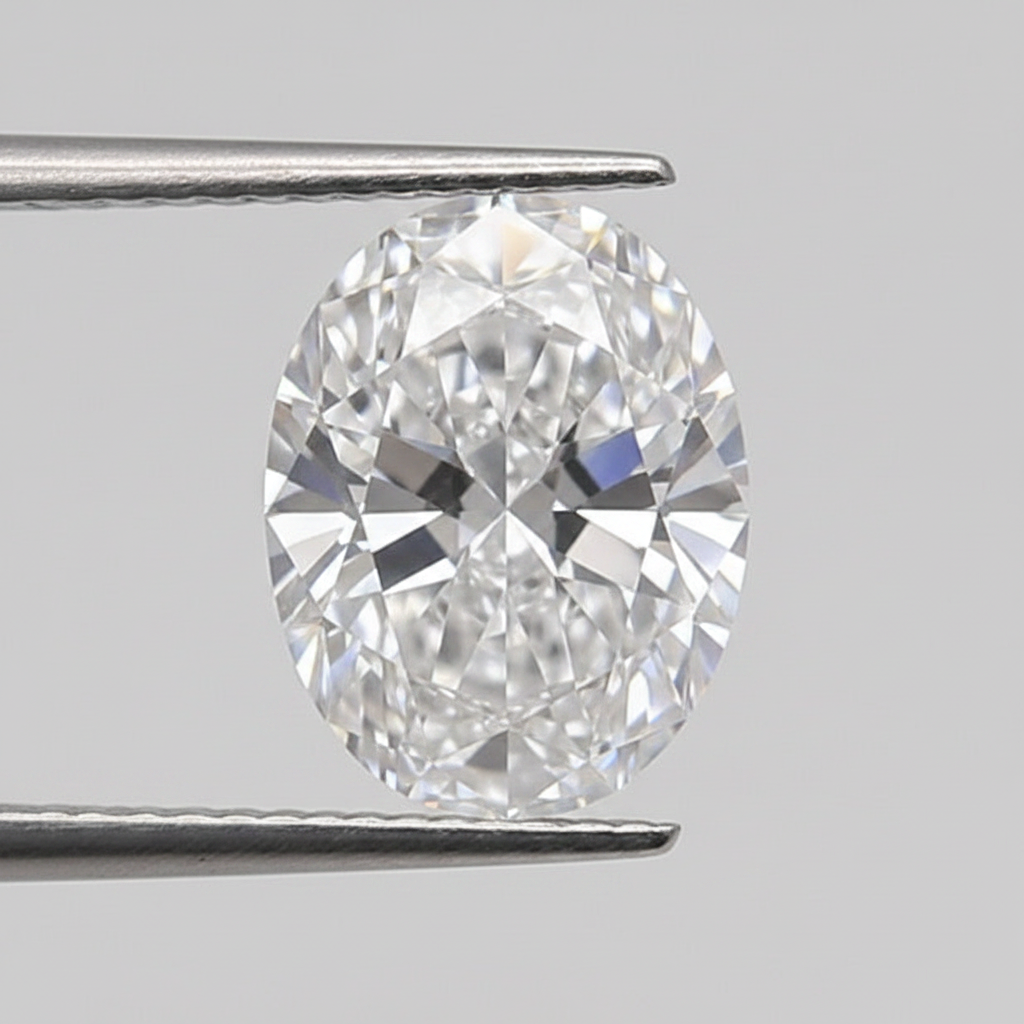 1.39 Carat Oval Cut D VS1 IGI Certified Lab Grown Diamond