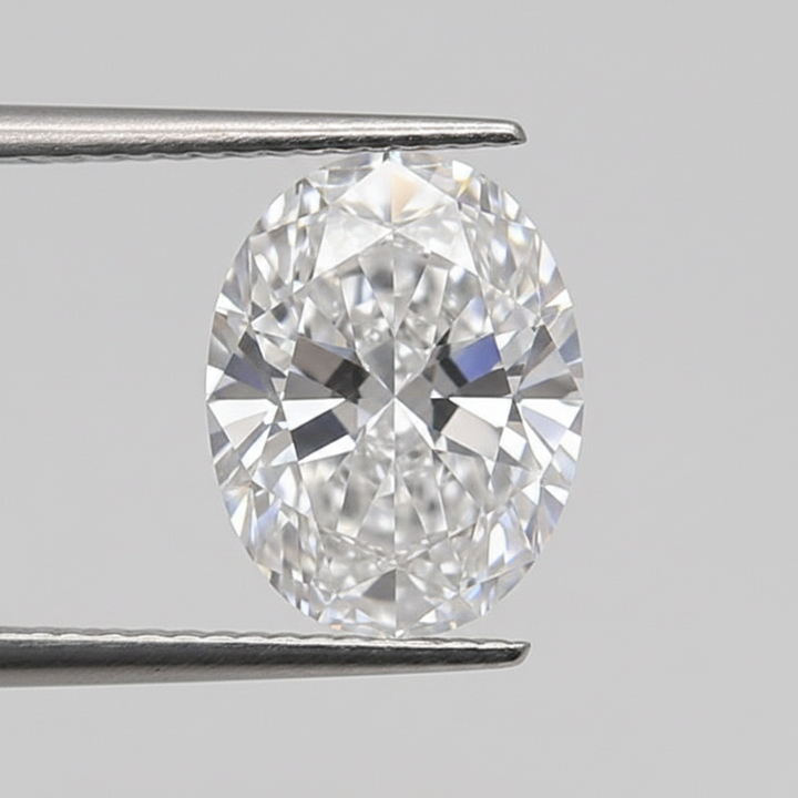 1.39 Carat Oval Cut D VS1 IGI Certified Lab Grown Diamond