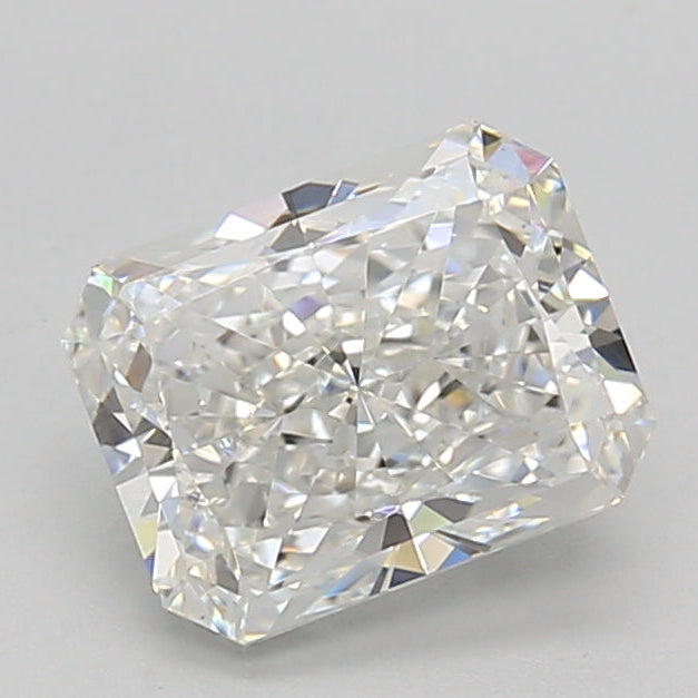 1.42 Carat Radiant Cut Lab Grown Diamond VS1 F