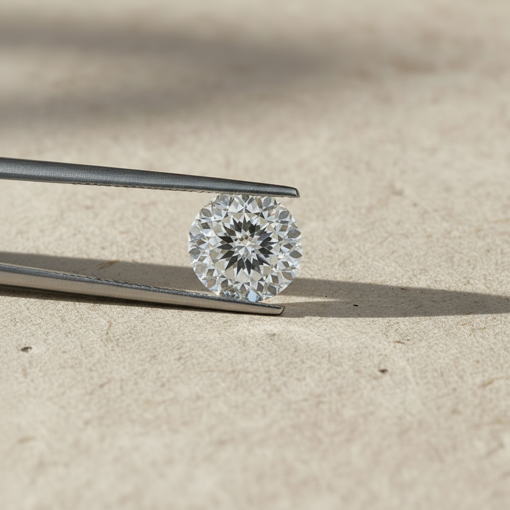 1.44 Carat Portuguese Cut Lab Grown Diamond, VVS2/F