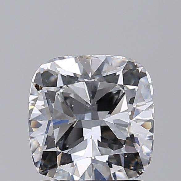 1.47 Carat Cushion Cut Lab Grown Diamond VS1 D