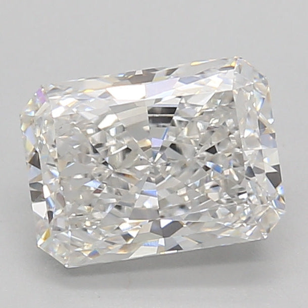1.47 Carat Radiant Cut Lab Grown Diamond VS1 F