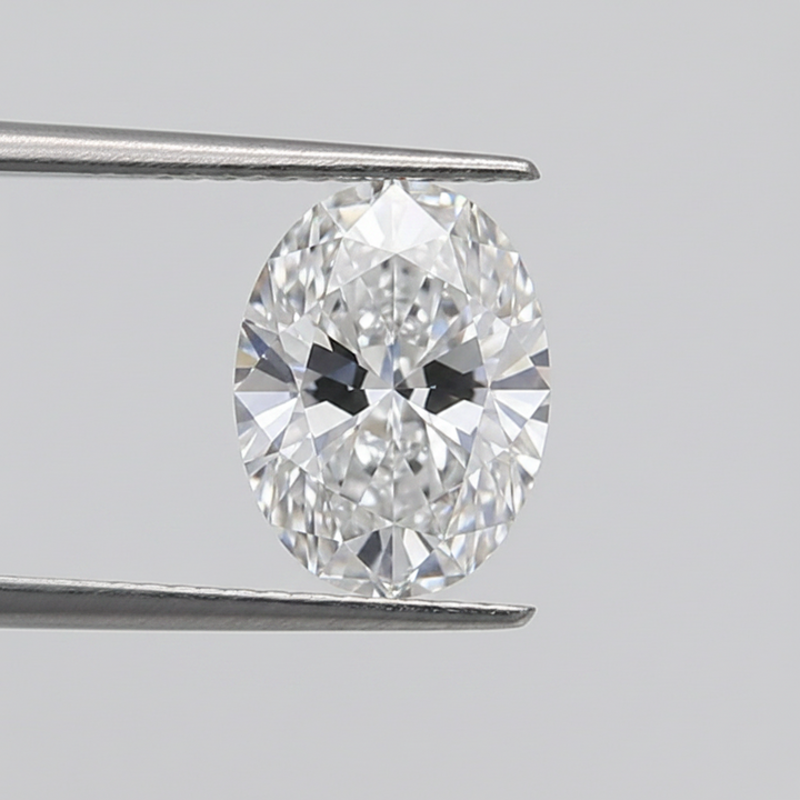 1,50 karaat ovaal geslepen laboratoriumdiamant, VS1/D